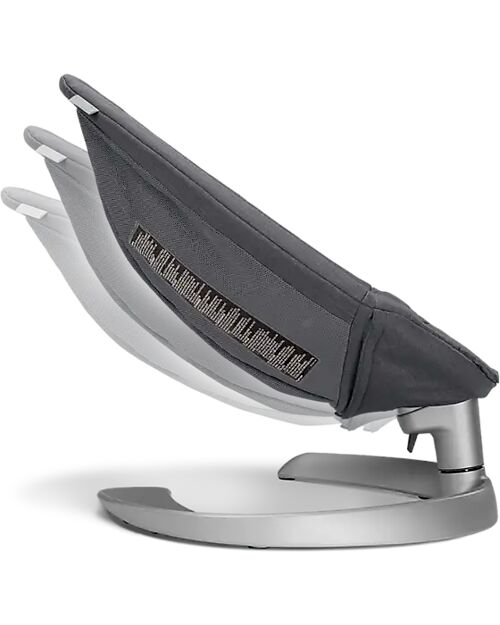 Nuna Leaf Grow Rocking Bouncer - Granite - with Toybar Bouncers