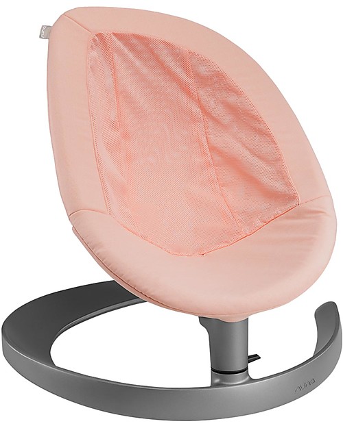 Nuna Leaf Grow Rocking Seat - Peach - Evolves with Baby! Bouncers