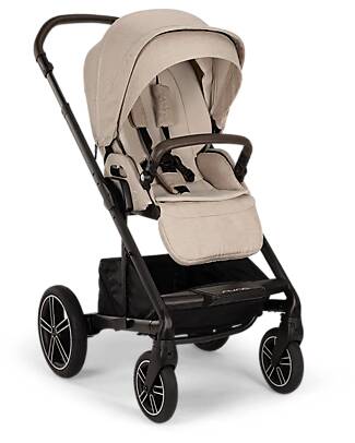Nuna Mixx Next Stroller - Biscotti - Chocolate - with MagneTech Secure Snap Pushchairs