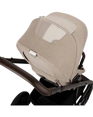 Nuna Mixx Next Stroller - Biscotti - Chocolate - with MagneTech Secure Snap Pushchairs