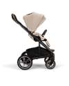Nuna Mixx Next Stroller - Biscotti - Chocolate - with MagneTech Secure Snap Pushchairs