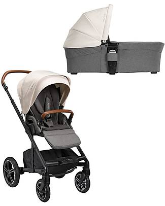 Nuna MIXX Next Stroller + Carrycot Duo - Birch Pram Systems