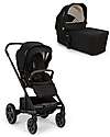 Nuna Mixx Next Stroller + Carrycot for Mixx Next Stroller - Caviar - Easy to Connect Pushchairs