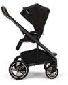 Nuna Mixx Next Stroller - Caviar - Chocolate - with MagneTech Secure Snap Pushchairs