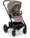 Nuna Mixx Next Stroller - Cedar - Chocolate - with MagneTech Secure Snap Pushchairs