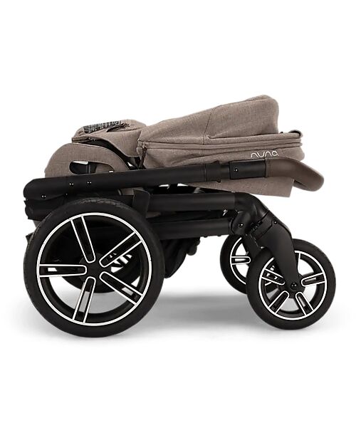 Nuna Mixx Next Stroller - Cedar - Chocolate - with MagneTech Secure Snap Pushchairs
