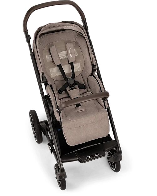 Nuna Mixx Next Stroller - Cedar - Chocolate - with MagneTech Secure Snap Pushchairs