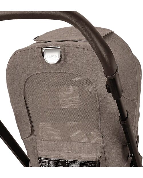 Nuna Mixx Next Stroller - Cedar - Chocolate - with MagneTech Secure Snap Pushchairs