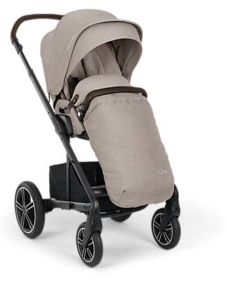 Nuna Mixx Next Stroller - Chateau - Chocolate - With Automatic Fold Lock Pushchairs