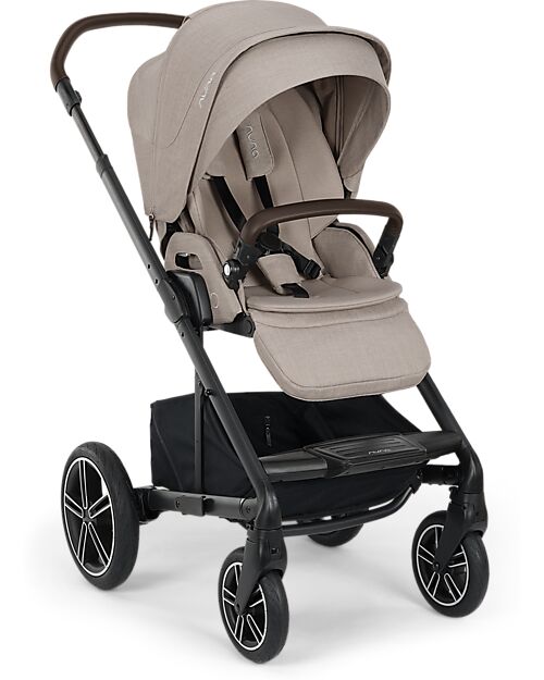 Nuna Mixx Next Stroller - Chateau - Chocolate - With Automatic Fold Lock Pushchairs