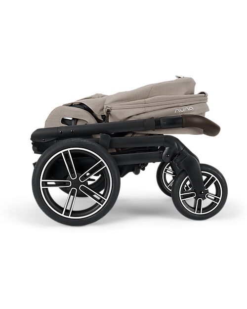 Nuna Mixx Next Stroller - Chateau - Chocolate - With Automatic Fold Lock Pushchairs