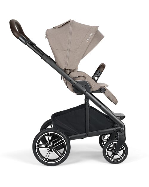 Nuna Mixx Next Stroller - Chateau - Chocolate - With Automatic Fold Lock Pushchairs