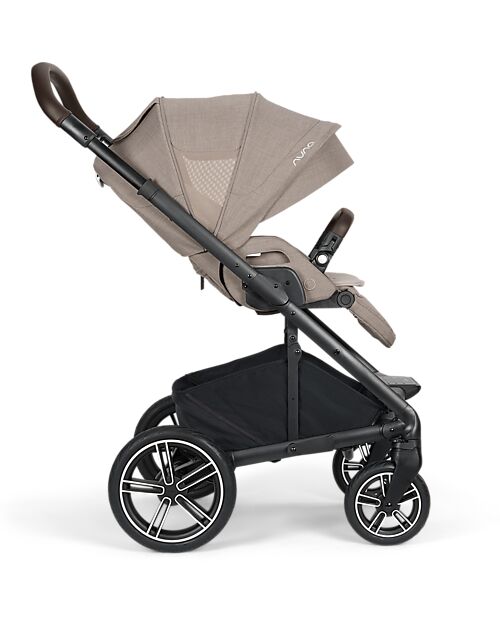 Nuna Mixx Next Stroller - Chateau - Chocolate - With Automatic Fold Lock Pushchairs