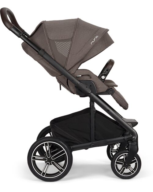 Nuna Mixx Next Stroller - Chestnut - Chocolate - With Automatic Fold Lock Pushchairs