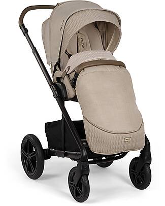 Nuna Mixx Next Stroller - Cosmopolitan - Coffee - with MagneTech Secure Snap Pushchairs