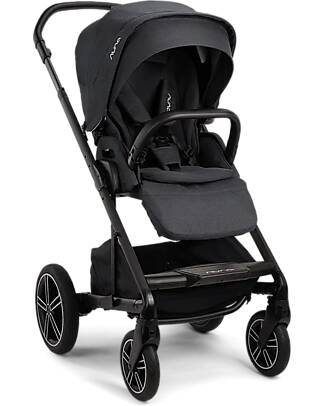 Nuna Mixx Next Stroller - Ocean - with MagneTech Secure Snap Lights Strollers