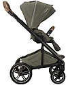 Nuna Mixx Next Stroller - Pine - Coffee - with MagneTech Secure Snap Pushchairs