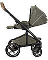 Nuna Mixx Next Stroller - Pine - Coffee - with MagneTech Secure Snap Pushchairs