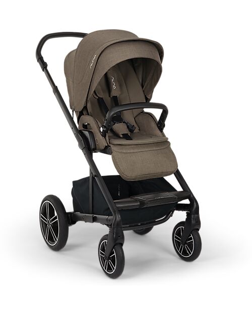 Nuna Mixx Next Stroller - Pistachio - Black Frame - with MagneTech Secure Snap Pushchairs