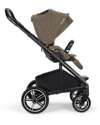 Nuna Mixx Next Stroller - Pistachio - Black Frame - with MagneTech Secure Snap Pushchairs