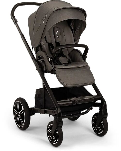 Nuna Mixx Next Stroller - Thunder - Black Frame - with MagneTech Secure Snap Pushchairs
