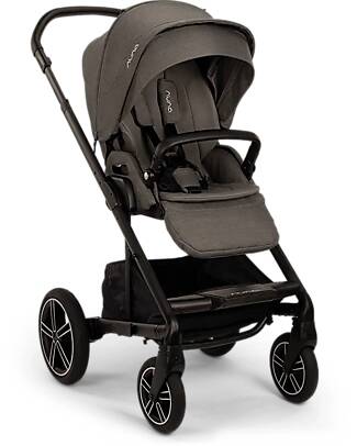 Nuna Mixx Next Stroller - Thunder - Black Frame - with MagneTech Secure Snap Pushchairs