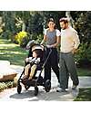 Nuna Mixx Next Stroller - Thunder - Black Frame - with MagneTech Secure Snap Pushchairs