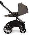Nuna Mixx Next Stroller - Thunder - Black Frame - with MagneTech Secure Snap Pushchairs