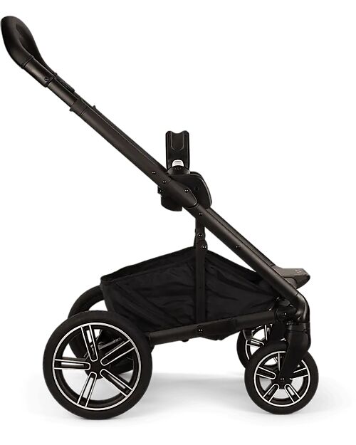 Nuna Mixx Next Stroller - Thunder - Black Frame - with MagneTech Secure Snap Pushchairs
