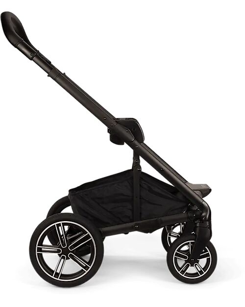 Nuna Mixx Next Stroller - Thunder - Black Frame - with MagneTech Secure Snap Pushchairs