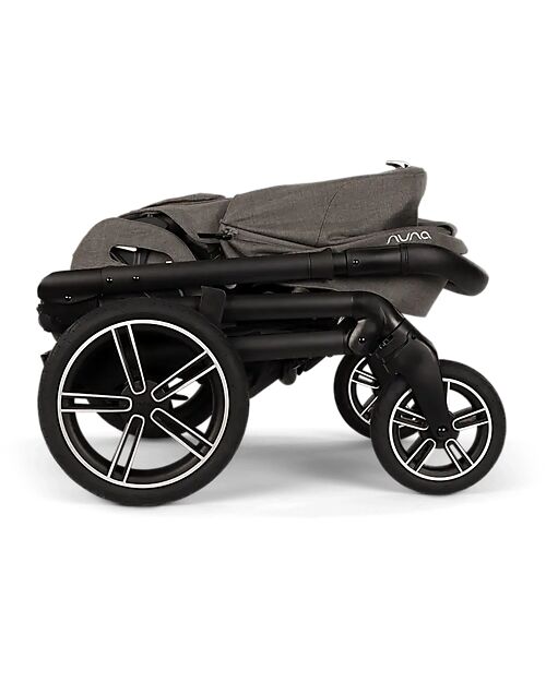 Nuna Mixx Next Stroller - Thunder - Black Frame - with MagneTech Secure Snap Pushchairs
