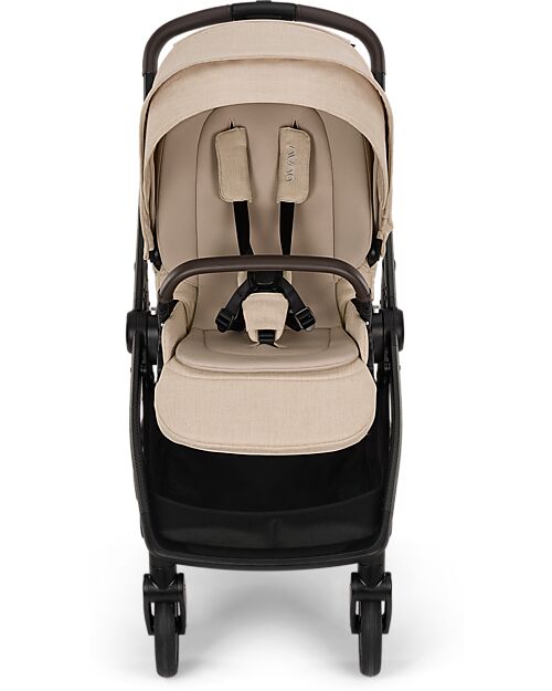 Nuna Nuna Swiv Stroller - Biscotti - Aluminum Frame Pushchairs