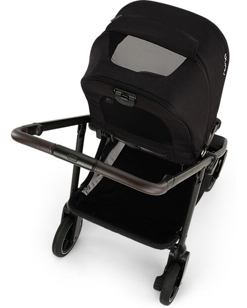 Nuna Nuna Swiv Stroller - Caviar - Aluminum Frame Pushchairs