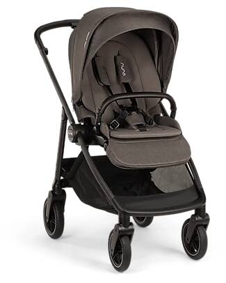 Nuna Nuna Swiv Stroller - Thunder - Black Frame Pushchairs