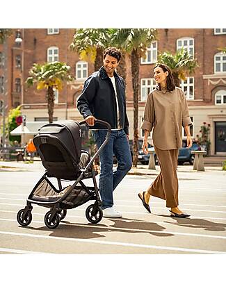 Nuna Nuna Swiv Stroller - Thunder - Black Frame Pushchairs