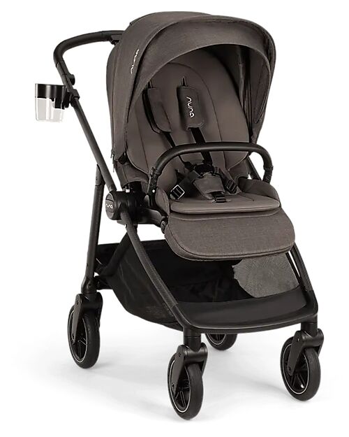 Nuna Nuna Swiv Stroller - Thunder - Black Frame Pushchairs
