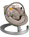 Nuna OUTLET - Leaf Grow Rocking Seat - Biscuit - Evolves with Baby! - Showroom Sample Bouncers