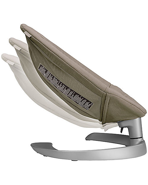 Nuna OUTLET - Leaf Grow Rocking Seat - Biscuit - Evolves with Baby! - Showroom Sample Bouncers