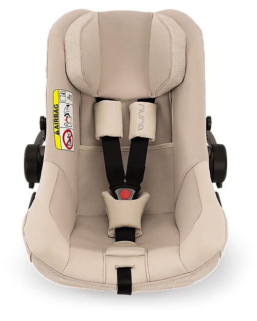 Nuna Pipa Next i-Size Car Seat - Biscotti - Chocolate - Double Installation - Group 0+ Car Seats Group 0+/1