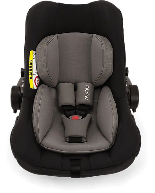 Nuna Pipa Next i-Size Car Seat - Caviar - Chocolate - Double Installation - Group 0+ Car Seats Group 0+/1