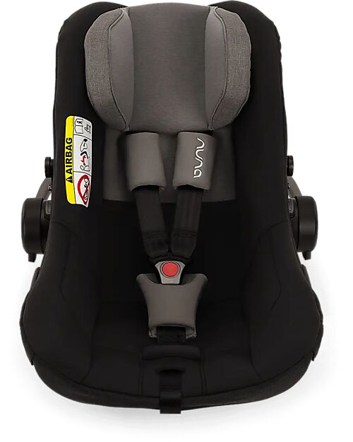 Nuna Pipa Next i-Size Car Seat - Caviar - Chocolate - Double Installation - Group 0+ Car Seats Group 0+/1