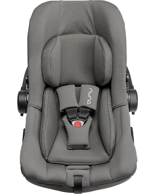 Nuna Pipa Next i Size Car Seat Granite Black Double Installation Group 0 unisex bambini