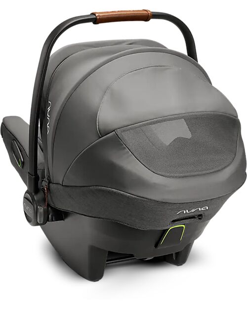 Nuna Pipa Next i-Size Car Seat - Granite - Black - Double Installation - Group 0+ Car Seats Group 0+/1