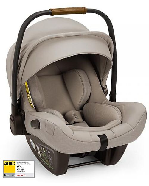 Nuna Pipa Next i-Size Car Seat - Hazelwood - Double Installation