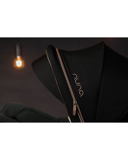 Nuna PIPA NEXT Ovetto Riveted, ecopelle Chocolate Car Seats Group 0+/1