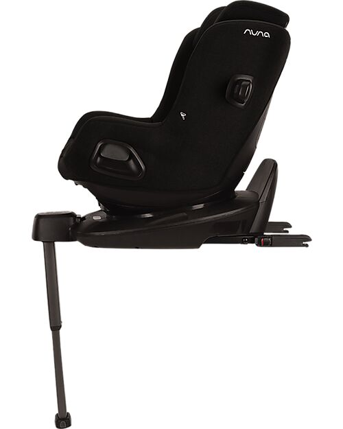 Nuna Pruu Car Seat - Caviar - 0-4 years - Comfortable and Ultra-Safe Car Seats Group 0+/1