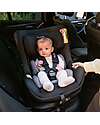 Nuna Pruu Car Seat - Caviar - 0-4 years - Comfortable and Ultra-Safe Car Seats Group 0+/1