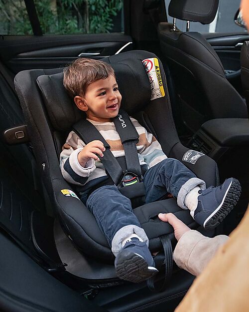 Nuna Pruu Car Seat - Chestnut - 0-4 years - Comfortable and Ultra-Safe Car Seats Group 0+/1