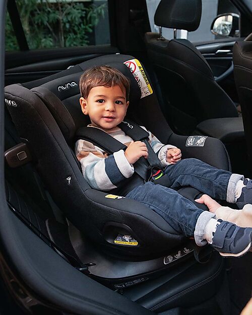 Nuna Pruu Car Seat - Chestnut - 0-4 years - Comfortable and Ultra-Safe Car Seats Group 0+/1