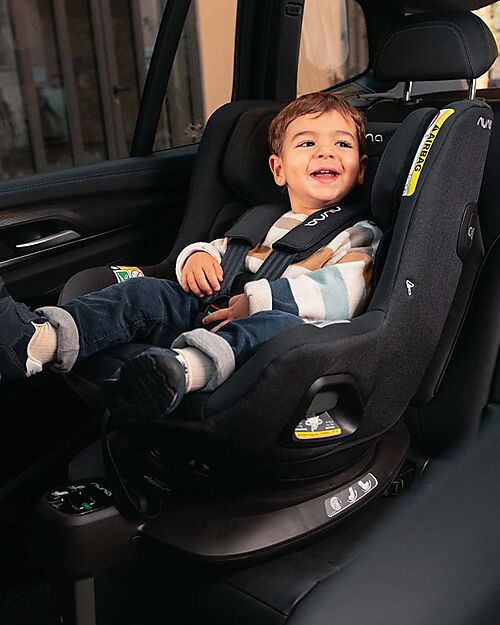 Nuna Pruu Car Seat - Chestnut - 0-4 years - Comfortable and Ultra-Safe Car Seats Group 0+/1